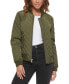 Фото #1 товара Diamond Quilted Casual Bomber Jacket