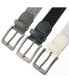 Фото #3 товара Men's Elastic Braided Stretch Belt for Big & Tall Pack of 3