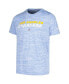 ფოტო #2 პროდუქტის Big Boys Powder Blue Los Angeles Chargers Sideline Velocity Performance T-shirt