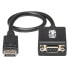 Фото #1 товара Tripp P134-001-VGA DisplayPort to VGA Active Adapter Video Converter - Black (M/F) - 1 ft. (0.31 m) - 0.31 m - VGA (D-Sub) - DisplayPort - Male - Female - Straight
