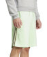 ფოტო #12 პროდუქტის Men's 3-Stripes 10" Fleece Shorts