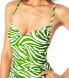 Фото #3 товара Anne Cole 300716 Women X Back Shirred One Piece Swimsuit Size 12