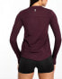 Фото #8 товара ASOS 4505 Icon long sleeve running top in oxblood