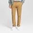Фото #1 товара Men's Every Wear Slim Fit Chino Pants - Goodfellow & Co Dapper Brown 34X30