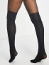 Фото #3 товара Vero Moda stocking illusion tights in black