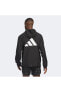 Фото #4 товара Куртка спортивная Adidas Run It Erkek Siyah Koşu Ceketi
