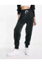 Фото #1 товара Sportswear Velour High Rise Jogger A1 Kadın Siyah Eşofman Altı