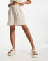 Фото #8 товара Only linen shorts in beige
