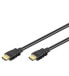 Фото #1 товара Wentronic HDMI High Speed Cable with Ethernet - 3 m - 3 m - HDMI Type A (Standard) - HDMI Type A (Standard) - 10.2 Gbit/s - Audio Return Channel (ARC) - Black