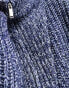 Фото #8 товара Cotton:On zip through knitwear cardi in blue