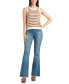 Juniors' Striped Sleeveless Sweater Tank Top Pat N, S - фото #3