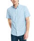 Men's Classic-Fit Short-Sleeve Solid Stretch Oxford Shirt