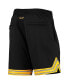 Men's Black Pittsburgh Steelers Just Don Gold Rush Shorts