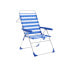 Фото #1 товара Складной стул Marbueno Лучи Синий Белый 59 x 97 x 61 cm