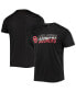 ფოტო #2 პროდუქტის Men's Black Oklahoma Sooners Slash Stack T-shirt