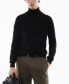 ფოტო #1 პროდუქტის Men's 100% Merino Wool Turtleneck Sweater