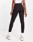 COLLUSION basic legging in black