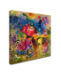 Фото #2 товара Jane Deakin 'Garden of Heavenly and Earthly Delights' Canvas Art - 18" x 18"