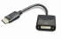 Фото #2 товара Gembird DisplayPort-DVI адаптер 0.1 м - 1920 x 1200 пикселей