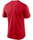 Фото #2 товара Men's Red Washington Nationals Wordmark Legend T-shirt