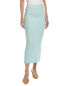 Фото #1 товара Emmie Rose Ribbed Maxi Skirt Women's Blue S