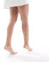 My Accessorize oversized fishnet tights in white Белый, S-M - EU 34-38 - фото #2