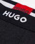 Фото #3 товара HUGO 3 pack trunks in black core