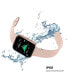 ფოტო #3 პროდუქტის Air 3 Unisex Heart Rate Blush Strap Smart Watch 40mm