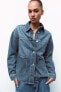 TRF DENIM OVERSHIRT