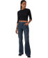 Фото #4 товара Women's Stretch Bootleg Flare Jeans