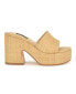 Фото #2 товара Women's Boone Slip-On Round Toe Wedge Sandals