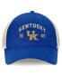 ფოტო #3 პროდუქტის Men's Royal Kentucky Wildcats Heritage Waylon Trucker Adjustable Hat