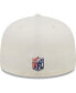 Фото #2 товара Men's Cream Denver Broncos Chrome Color Dim 59FIFTY Fitted Hat
