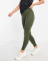 Фото #2 товара Nike Running Dri-mid rise 7/8 leggings in khaki