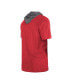 Фото #2 товара Men's Red Los Angeles Angels Team Hoodie T-shirt
