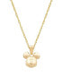 ფოტო #3 პროდუქტის Children's Mickey Mouse 15" Pendant Necklace in 14k Gold