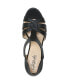 Фото #4 товара Women's Caramel Peep Toe Dress Sandals