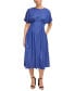 Фото #1 товара Women's Dolman-Sleeve Cinched-Waist Midi Dress