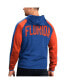 Men's Royal Florida Gators Neutral Zone Raglan Full-Zip Track Jacket Hoodie