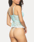 ფოტო #2 პროდუქტის Women's Rachel Uw Stretch Lace 2 Pc. Cami Panty Set