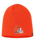 Men's Orange Cleveland Browns Secondary Beanie