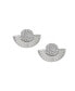 ფოტო #1 პროდუქტის Women's Embellished Fan Drop Earrings