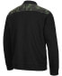 Men's Black Pitt Panthers OHT Military-Inspired Appreciation Commo Fleece Quarter-Zip Jacket