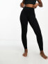 ASOS 4505 Icon high waist soft touch yoga legging in black 34 - фото #1