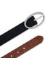 Фото #8 товара Women's Two-In-One Twisted-Buckle Reversible Belt