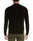 Фото #2 товара Autumn Cashmere Full Zip Wool & Cashmere-Blend Cardigan Men's Black M