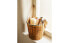 Фото #8 товара Round bamboo basket