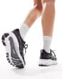 Asics Gel-Kayano 31 stability running trainers in black and silver