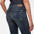 G-STAR 3301 Mid Waist Skinny Ripped Ankle jeans