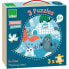 Фото #2 товара Puzzlebox 3x16 Stück Tiere der Welt